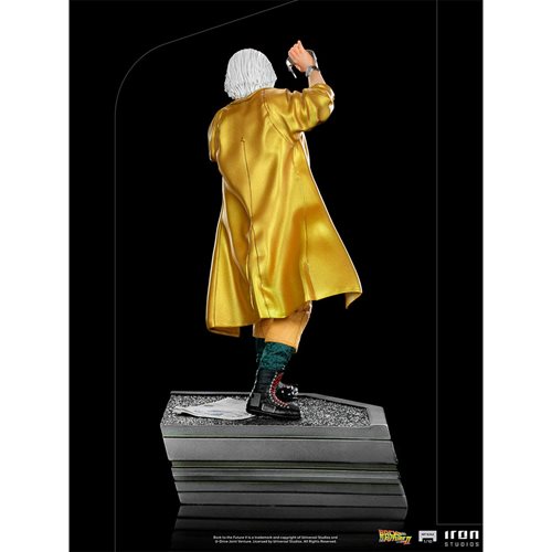 Back to the Future Part II Doc Brown Art 1:10 Scale Statue
