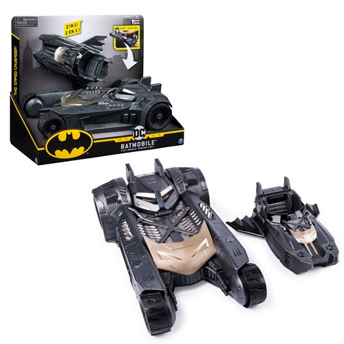 Batman 4-Inch Batmobile and Batboat Transforming Vehicle, Not Mint