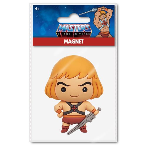 Masters of the Universe He-Man 3D Foam Magnet