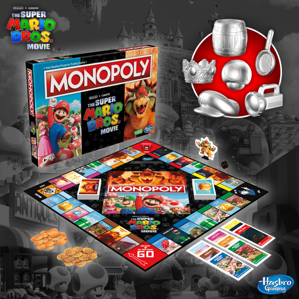 The Super Mario Bros. Monopoly Board Game new – Tall Man Toys & Comics