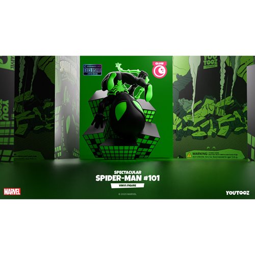 Marvel Comics Collection Spectacular Spider-Man #101 Glow in the Dark Vinyl Figure #36 - Entertainme