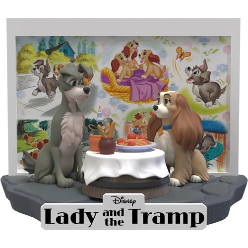 Lady and the Tramp DS-136SP D-Stage Statue