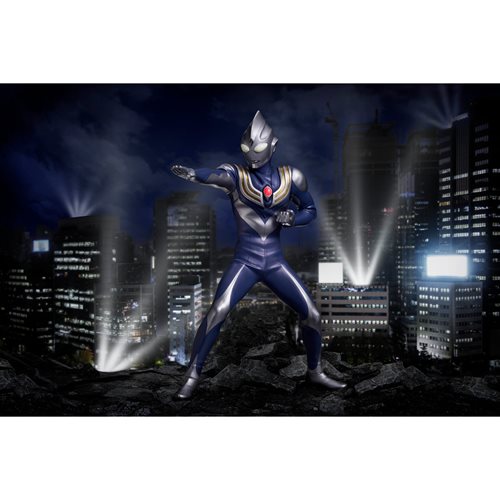 Ultraman Tiga Sky Type Night Color Edition Hero's Brave Statue