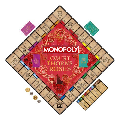 A Court of Thorns and Roses Monopoly Edition Board Game