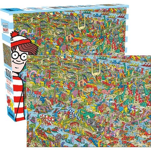 Where's Waldo Dinosaurs 1,000-Piece Puzzle