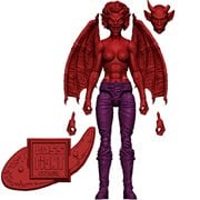 Vitruvian H.A.C.K.S. Customizer Series Fantasy Female Demon Red Blank Action Figure