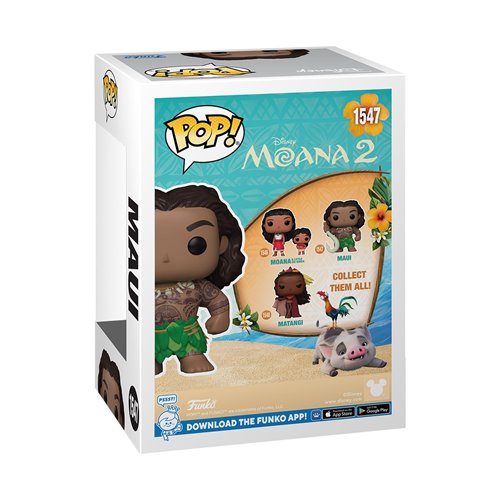 Moana 2 Maui Funko Pop! Vinyl Figure #1547