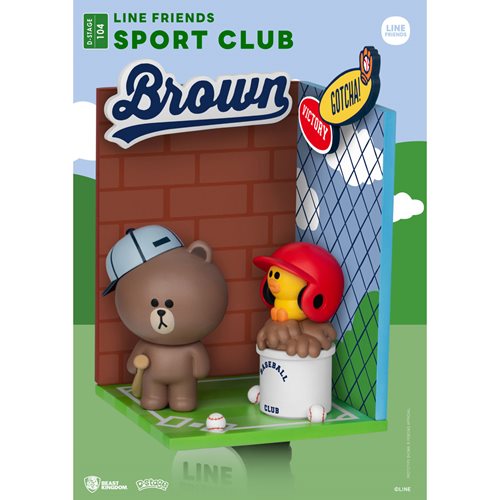 Line Friends Sports Club DS-104 D-Stage 6-Inch Statue