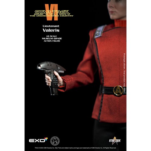 Star Trek VI: The Undiscovered Country Lieutenant Valeris 1:6 Scale Action Figure