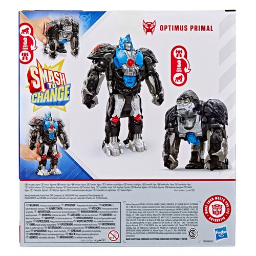 Transformers Smash Changers Optimus Primal Action Figure