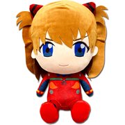 Evangelion Asuka Plug Suit Sitting 12-Inch Plush