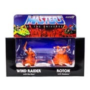 Masters of the Universe M.U.S.C.L.E. Wind Raider and Roton - Orange