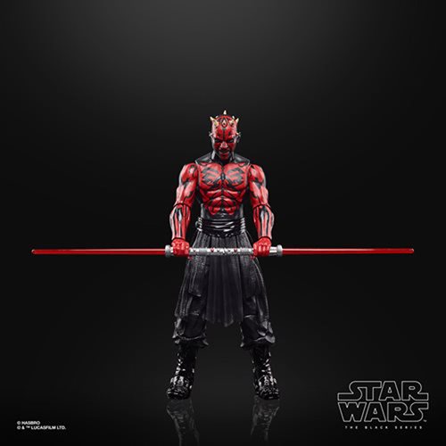 Star Wars The Black Series Darth Maul (Sith Apprentice) 6-Inch-Action Figure, Not Mint