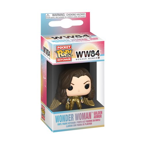 Wonder Woman 1984 No Helmet Pocket Pop! Key Chain