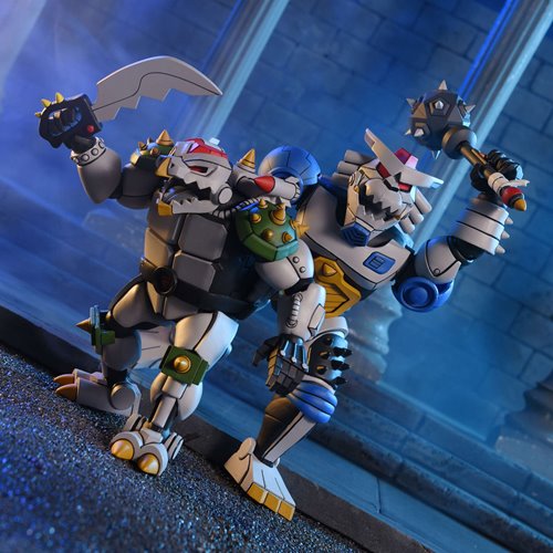 Teenage Mutant Ninja Turtles (1987 Cartoon) Robo Tokka and Rahzar 7-Inch Scale Action Figure 2-Pack