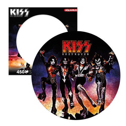 KISS Destroyer Album Art 450-Piece Picture Disc Puzzle