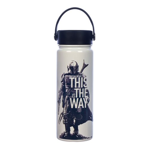 Star Wars The Mandalorian 17 oz. UV Stainless Steel Bottle