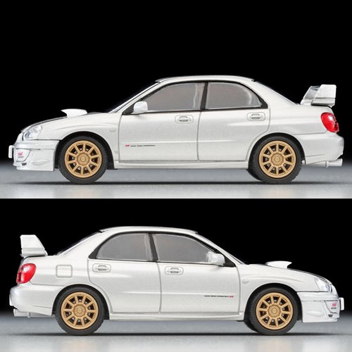 Tomica Limited Vintage Neo Subaru Impreza WRX STi 2003 Silver 1:64