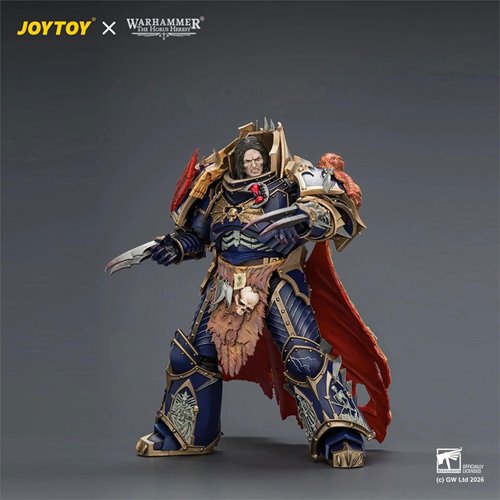 Joy Toy Warhammer The Horus Heresy Night Lords Legion Primarch Konrad Curze 1:18 Scale Action Figure