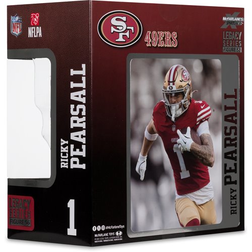 NFL SportsPicks San Francisco 49ers Ricky Pearsall 7-Inch Posed Figure