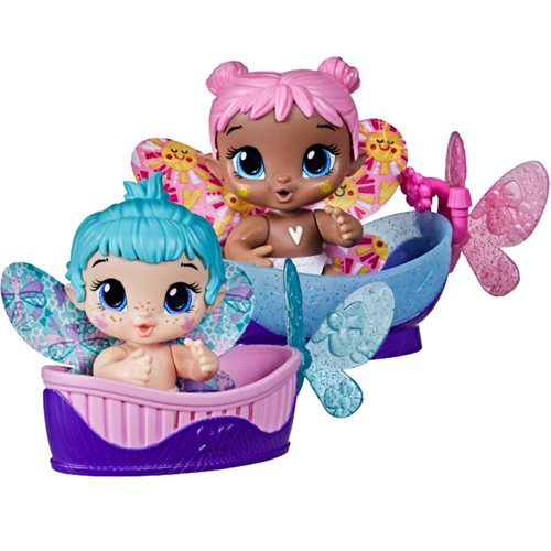Baby Alive Glo Pixies Bubble Sunny and Aqua Flutter Glow-In-The-Dark ...