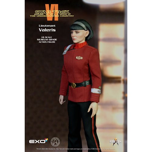 Star Trek VI: The Undiscovered Country Lieutenant Valeris 1:6 Scale Action Figure