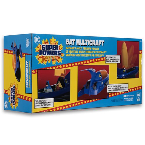DC Super Powers Vehicles Wave 4 The Bat Multicraft Vehicle