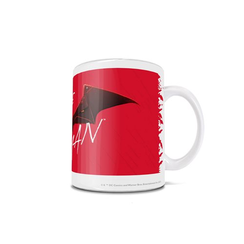 The Batman Red 11 oz. White Ceramic Mug