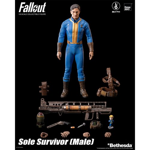 Fallout Male Sole Survivor 1:6 Scale Action Figure
