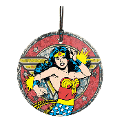 DC Comics Originals Wonder Woman Retro StarFire Prints Hanging Glass Ornament