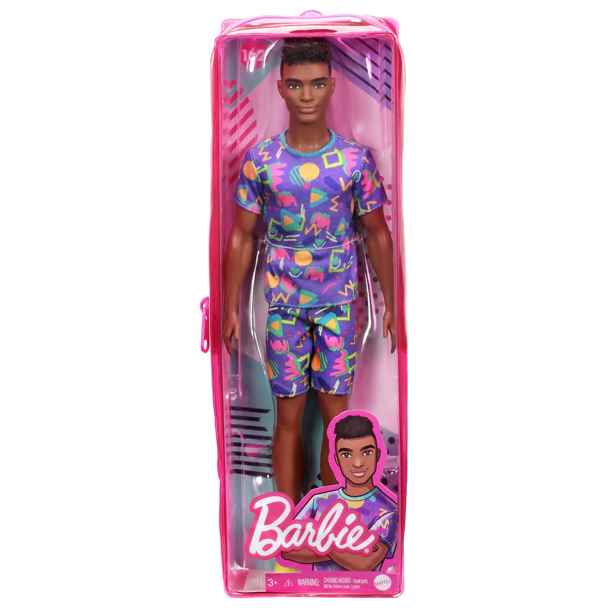 Barbie Fashionistas Ken Doll Articulated Jointed Brunette Root Hair ...