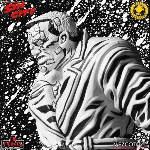 Sin City: The Hard Goodbye Collector's Capsule Marv 5 Points Action Figure with Poster
