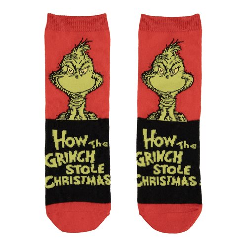 Dr. Seuss The Grinch Week of Socks Box Set