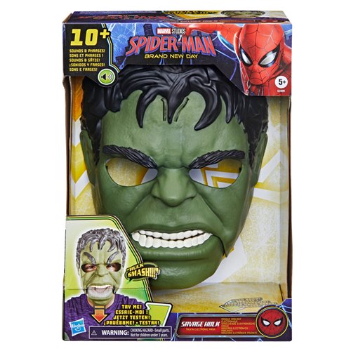 Spider-Man Brand New Day Savage Hulk Talk'n Electronic Mask