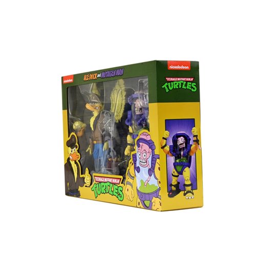 Teenage Mutant Ninja Turtles (1987 Cartoon) Ace Duck & Mutagen Man 7-Inch Scale Action Figure 2-Pack