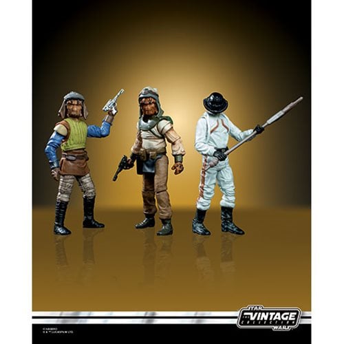 3 Pieces for sale online Hasbro Star Wars Vintage Collection Skiff Guard Action Figure