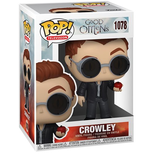 Good Omens Crowley with Apple  Pop! Vinyl Figure