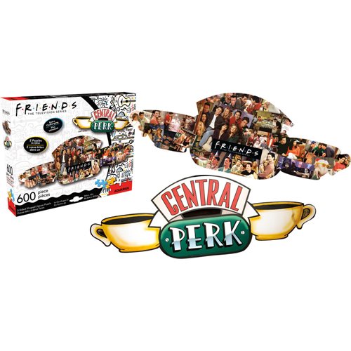 Friends Central Perk and Collage 2-Sided 600-Piece Puzzle