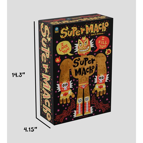 Super Macho Luchador Guest Artist Series Limited Edition Statue