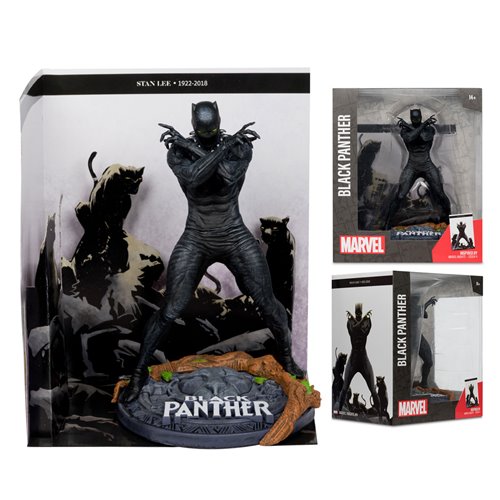 Marvel Wave 4 Black Panther Marvel Knights #4 1:10 Scale Posed Figure with Scene
