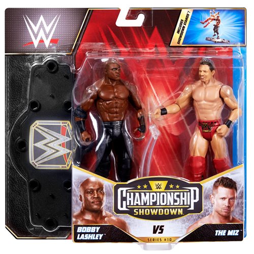 WWE Championship Showdown Series 10 The Miz vs Bobby Lashley Action Figure 2-Pack