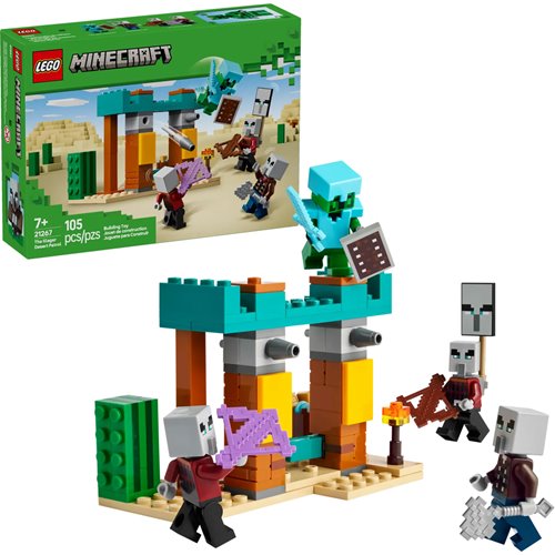 LEGO 21267 Minecraft The Illager Desert Patrol