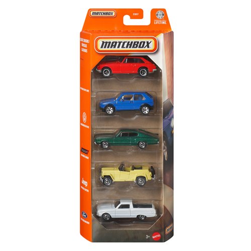 Matchbox Car Collection 5-Pack 2026 Mix 1 Vehicle Case of 12