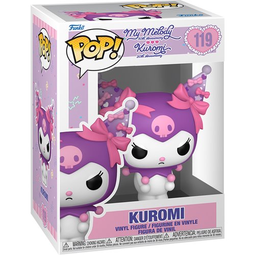 Hello Kitty Kuromi 20th Anniversary Kuromi Grumpy Funko Pop! Vinyl Figure
