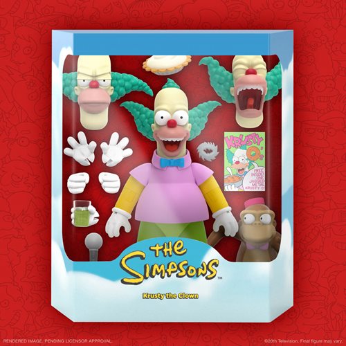 The Simpsons Ultimates Krusty the Clown 7-Inch Action Figure