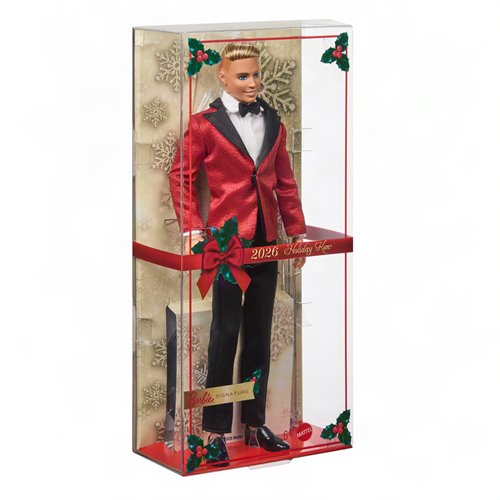 Barbie 2026 Holiday Ken Doll with Blonde Hair