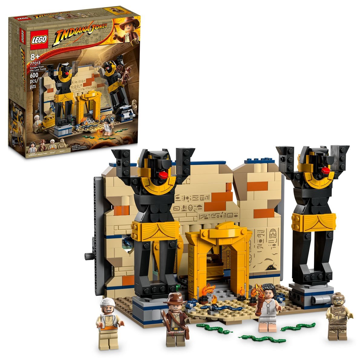 I forhold Luske bjærgning LEGO 77013 Indiana Jones Escape from the Lost Tomb