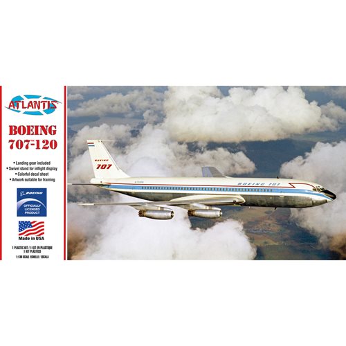 Boeing 707-120 Airliner 1:139 Scale Plastic Model Kit
