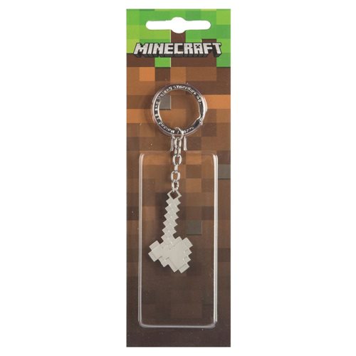 Minecraft Metal Axe Keychain