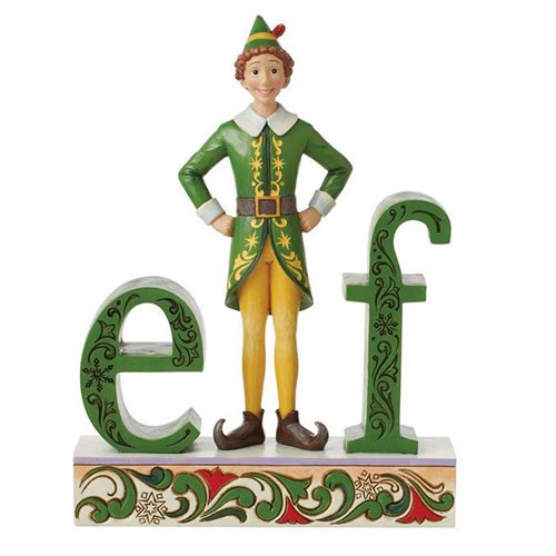 Elf Buddy Standing by Jim Shore Statue